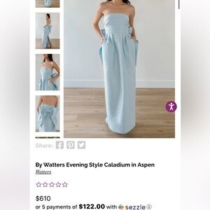 By Watters Caladium Dress in Aspen